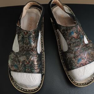 Alegria Multicolor Patterned Sandals